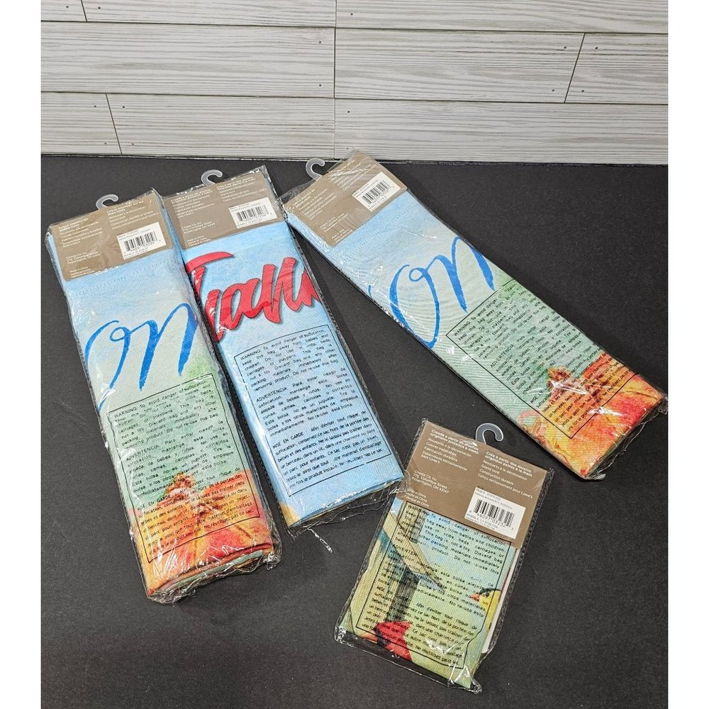 Rain Or Shine Porch Flags, "Welcome", "Always Thankful", New